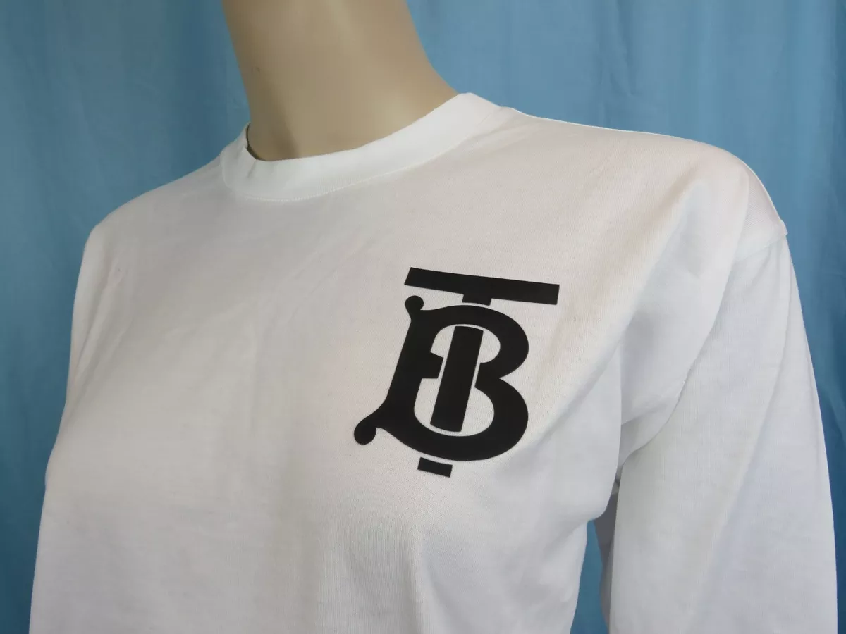 Burberry White Monogram T-Shirt
