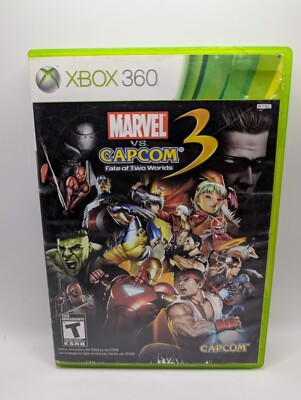 Marvel vs. Capcom 3: Fate of Two Worlds (Microsoft Xbox 360, 2011)