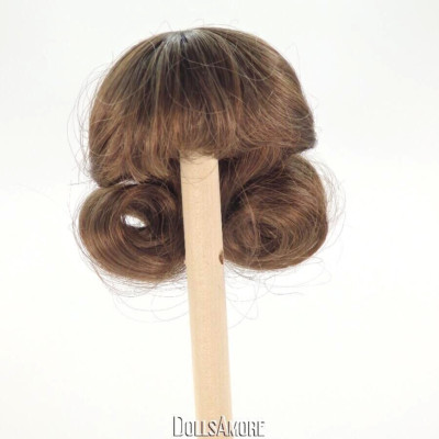 DOLL WIG SIZE 6''  FITS VINTAGE AND MODERN DOLLS ITEM #6-2