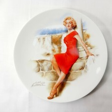 Marilyn Monroe In Niagara  Bradford Exchange Delphi Marilyn Plate Limited