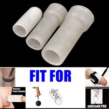Male Penis Extender Stretcher Max Vacuum Enhancer Enlarger Soft Silicone Sleeves