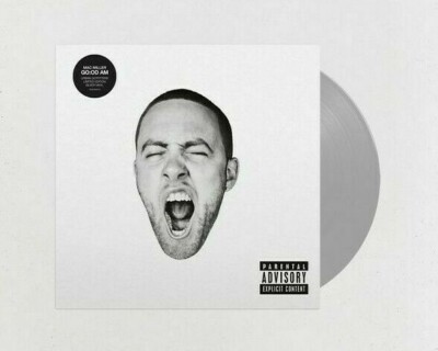 Mac Miller - GO:OD AM 2LP Vinyl (SILVER COLOR VINYL) FACTORY SEALED