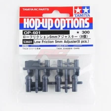 Tamiya 53601 RC 5mm Low Friction Plastic Adjuster (8pcs) Set OP601 Hop Up Parts