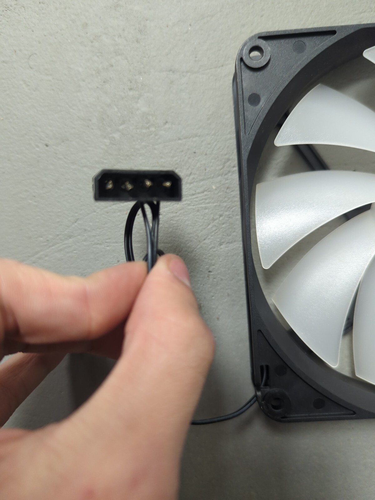 140mm RGB PC Fan 4pin Molex eBay