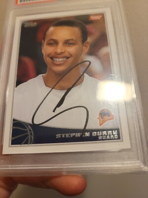 2009-10 Topps - #321 Stephen Curry (RC) Signed Auto | eBay