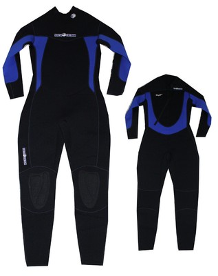 Devocean Traffic Fullsuit Jobe Neopren Surfen Kiten blau Wakeboard Wasserski RP