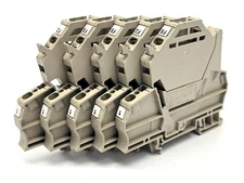 Weidmuller ZSI 2.5 Fused Terminal Block 1616400000 w/ Fuse LOT OF 5