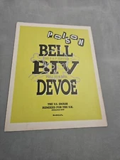 TPEEP163 MAGAZINE ADVERT 11X8" BELL BIV DEVOE - POISON 