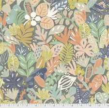 Free Spirit Scion Esala Lg Esala Grey Cotton Fabric By The Yard