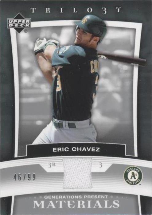 2005 Upper Deck Trilogy - Eric Chavez #PR-EC - 1 of 1