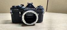 Pentax ME 35mm SLR Film Camera, Body only, Black #JP