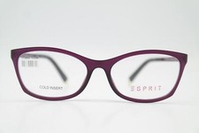 Esprit ET17479 Wine Red Multicolor Oval Eyeglasses Frame New