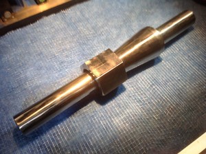 large lathe tapered arbor