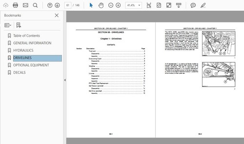 CASE IH MD92 DISC MOWER CONDITIONER MANUAL SERVICE REPAIR PDF USB - Bild 3 von 3
