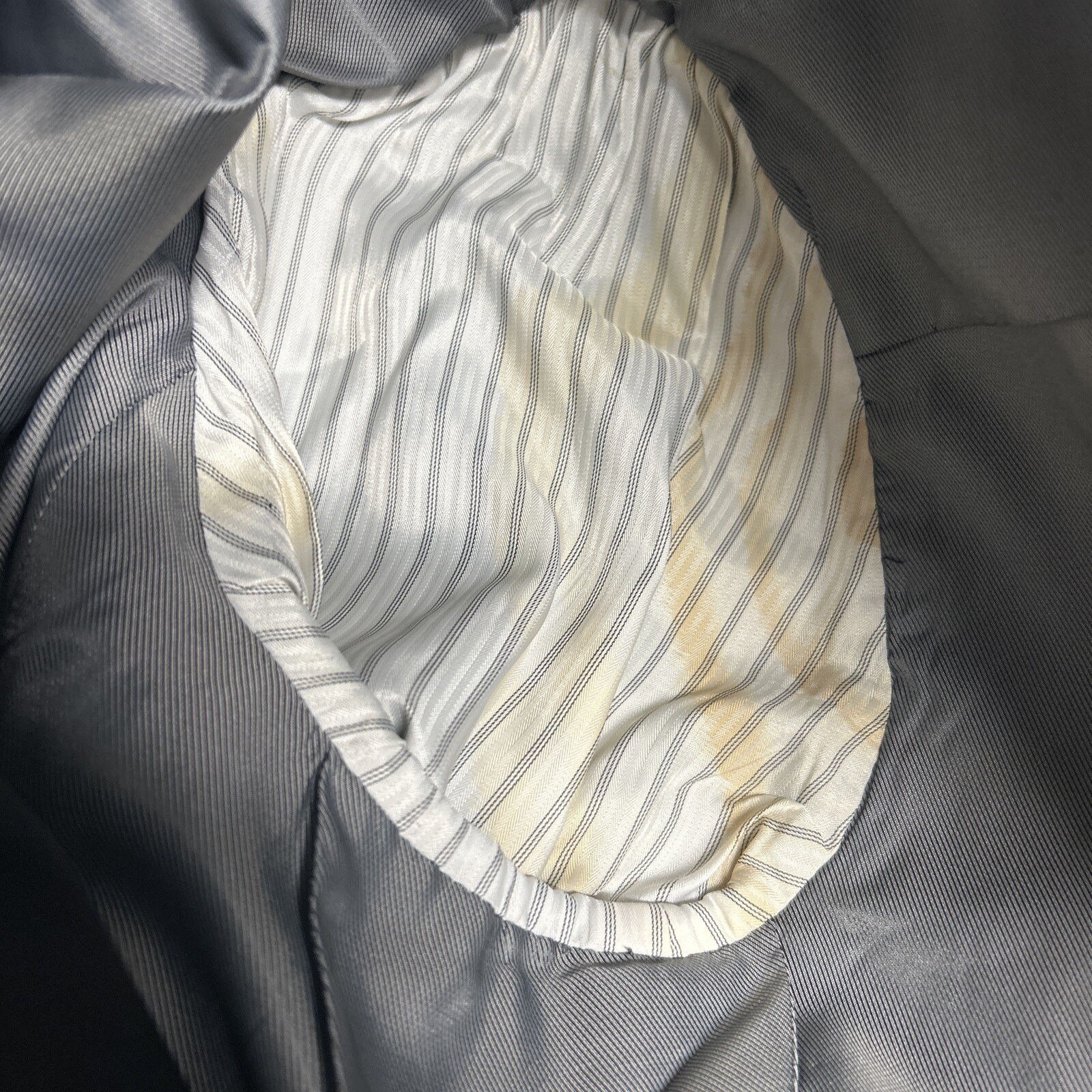 Pronto Uomo Solid Black Wool Blend Two Button Bla… - image 12