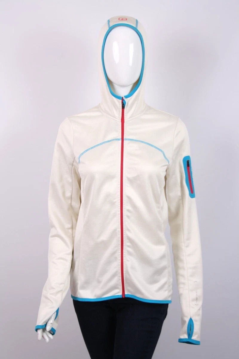 Ortovox Merino Inside Hoodie Full Zip White Womens size M