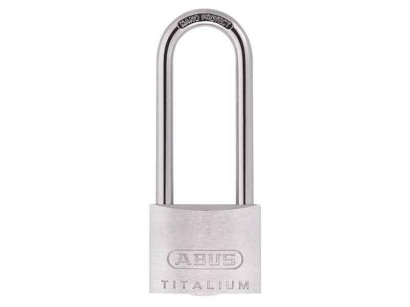 ABUS Mechanical 64Ti/30Mm Titalium Padlock 60Mm Long Shackle ABU64TI3060