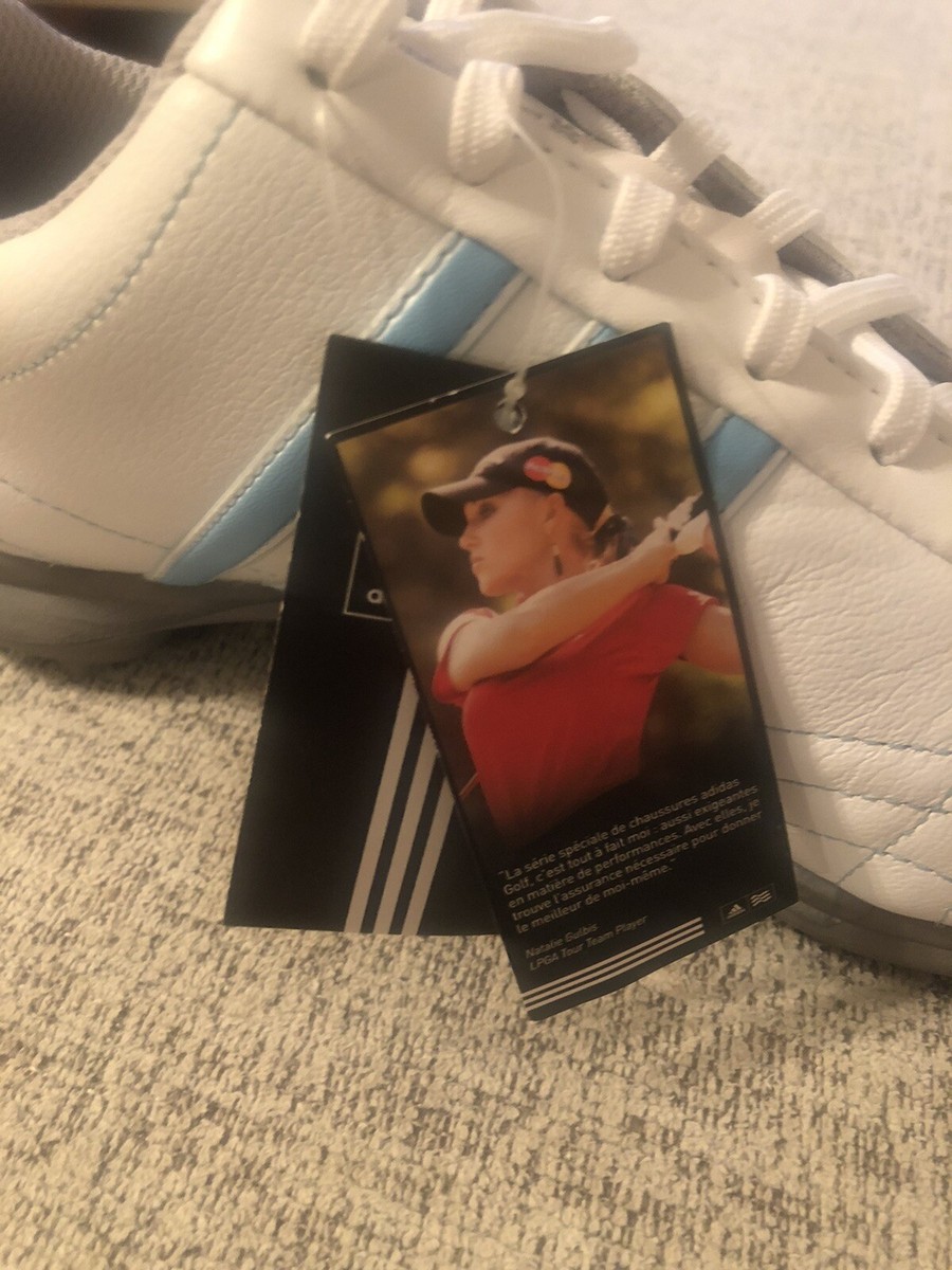 adidas gazelle silver green womens Adidas Signature Natalie Ladies Golf Shoes / UK6.5 / New  Golf Shop Surrey