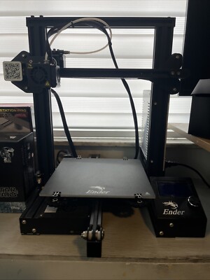 Creality Ender 3 3D Printer, Used And Turns On Not Tested With Unopened Filament