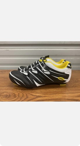 Tiebao Zapatos de Ciclismo de Carretera Cerradura Pedal Bicicleta Zapatos Tacados Zapatos de Bicicleta ~ Talla 11 - Imagen 3 de 8