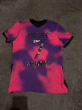 PSG x Jordan 2020/21 4th football shirt vaporknit player issue/spec mbappe #7