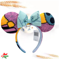 Disney Parks Nightmare Before Christmas Sally Minnie Mouse Ear Headband 2024