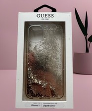 GUESS Liquid Glitter Cover Custodia Case - iPhone 11 - Ottime Condizioni