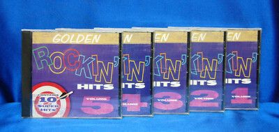 Golden Rockin Hits Volumes 1 ,2 ,3 ,4 ,5 Brand New SEALED - SET OF 5 CDs -R