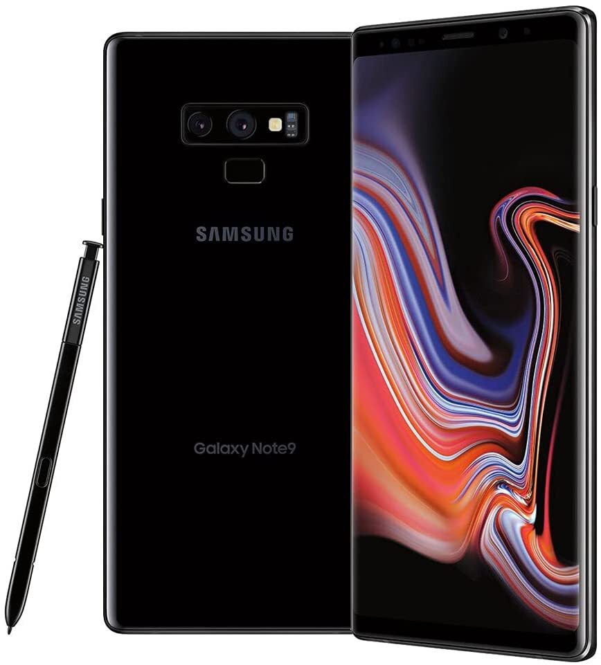 Samsung Galaxy Note 9 ブラック Samsung Galaxy Note 9 SM-N960U 128GB Factory Unlocked Smartphone