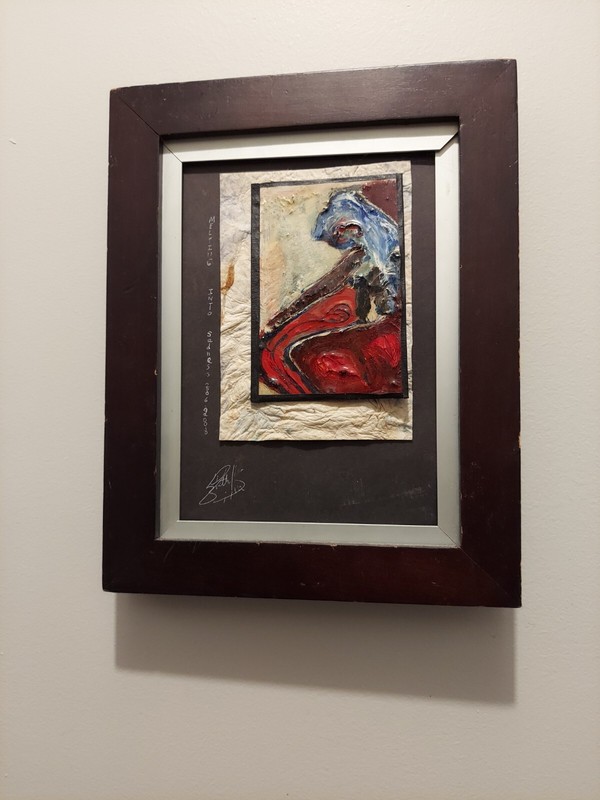 Melting Into Sadness Art Piece - Metal (One Of A Kind)