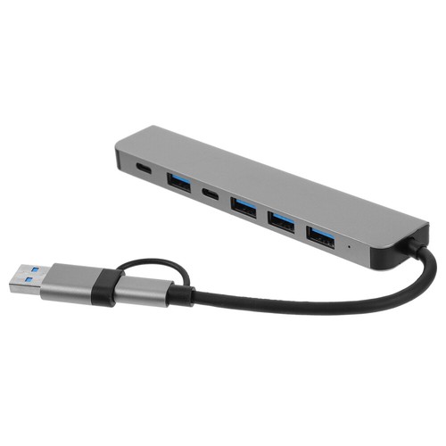 Seven-in-one Expansion Dock Usb Extra Ports for Laptop Hub Splitter
