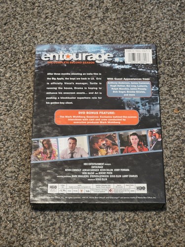 Entourage: The Complete Second Season DVD, 2006, 3-Disc Set Jeremy Piven - Picture 4 of 4