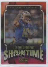 2023 Score Showtime Justin Herbert #ST-4 07lk