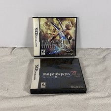 Final Fantasy Tactics A2 Grimoire Of The Rift XII Revenant Wings Nintendo DS