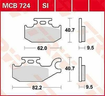 Am (BRP) Can Renegade 800 Efi Ho 4X4 2008 TRW Si Series Off-Road Brake