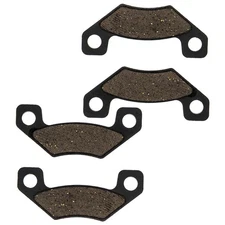 Brake Pad Set for Can-Am 705600711 Rear Left Right Organic 2 Pack Commander