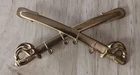Original Civil War Union M1858  Cavalry Hat Device/Badge