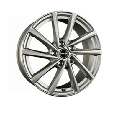Borbet V 7,0x17 ET40 crystal silver Alufelge