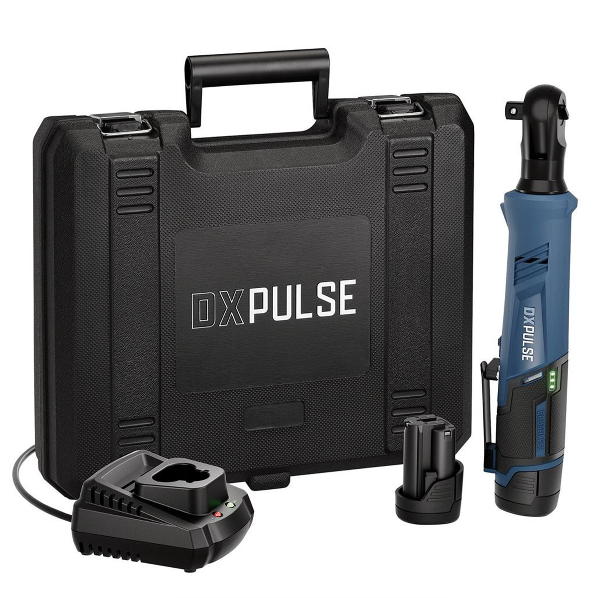 DXPulse Cordless Brushless Ratchet Wrench Kit