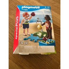 Image of Playmobil - Special Plus - Set 71166 - 14pc - Children With Water Balloons BNIB
