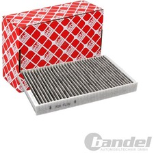 FEBI INNENRAUMFILTER AKTIVKOHLEFILTER passend für CITROËN C2 C3 C4 DS4 DS DS