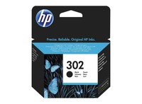 Hp 302 Black Original Ink Cartridge (F6U66AE) For Deskjet 3630 Printer