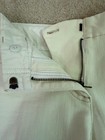Theory white capri women's pants (S0) — photo 8