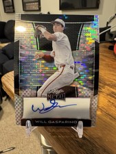 2025 Leaf Metal Baseball Will Gasparino Prospect RC Auto #/10