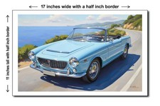 1961 Fiat 1500 Osca Pininfarina - 11x17 Poster Art Print