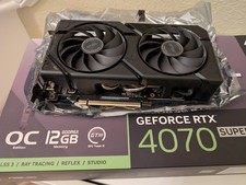 ASUS DUAL RTX 4070 Super 12G OC EVO GDDR6X Graphics Card DUAL-RTX4070S-O12G-EVO