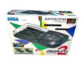 Sega Mega-CD 2 Mega Drive Console HAA-2912 Deadstock Unused Opened for Inspectio