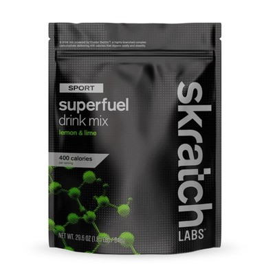 Skratch Labs Sport Superfuel Drink Mix Radfahren Training Übung Zitrone und Limette