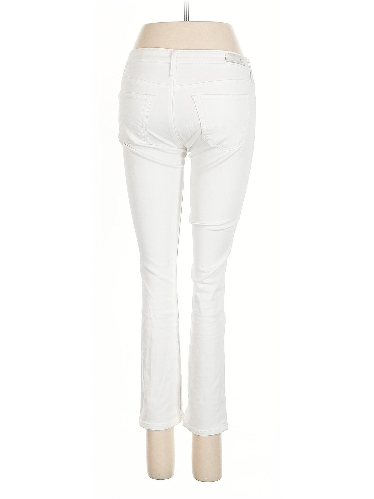 Adriano Goldschmied Women White Jeans 25W thumbnail 2