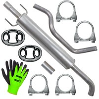 Auspuff MittelschaldäMpfer Mitteltopf FüR Opel Meriva 1 A 1.4 1.6 (2003-07/2010)